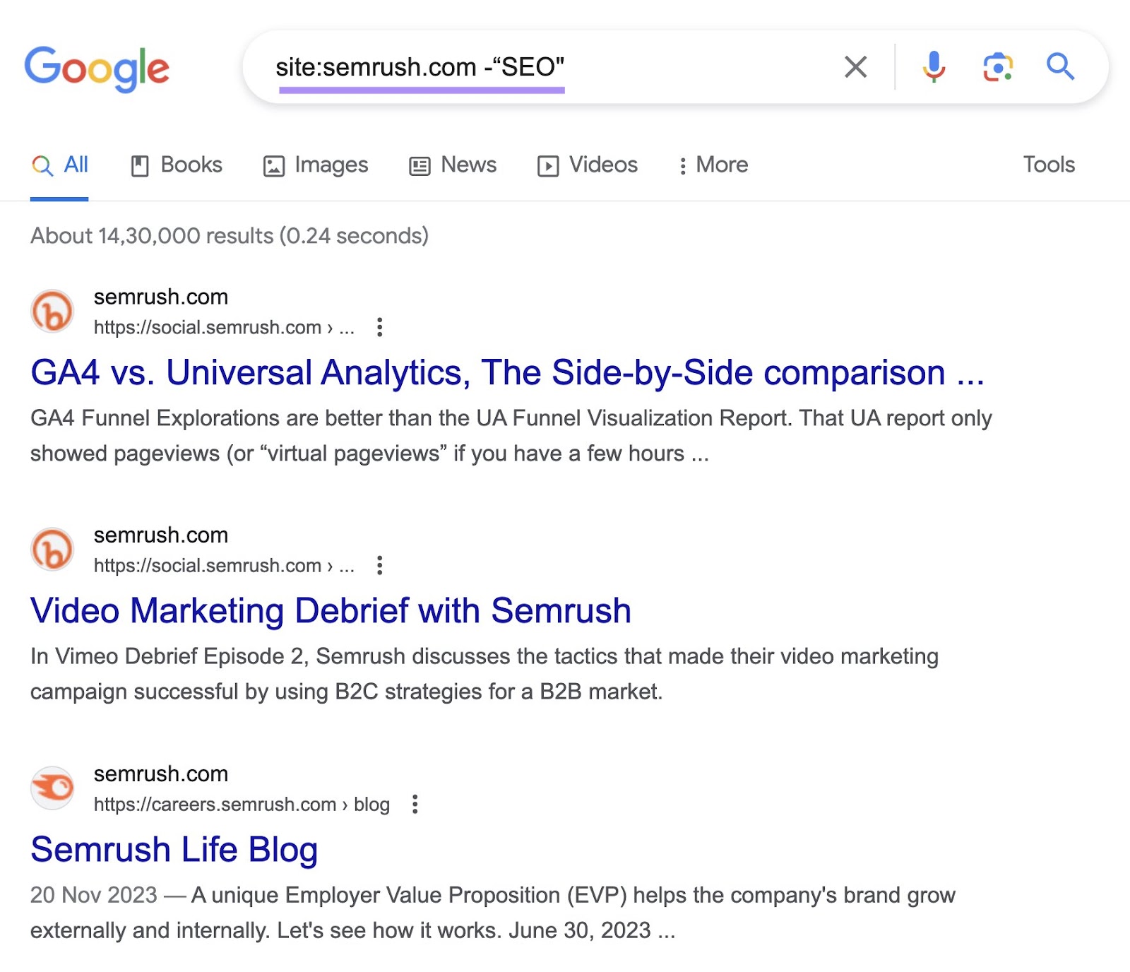 Google's SERP for "site:sr03.myamztools.com -“SEO"” search query